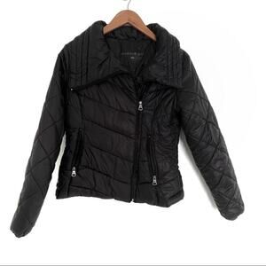 Madden Girl quilted black puffer jacket winter
